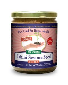 Tahini Sesame Seed Butter 16 oz, Sprouted, Organic