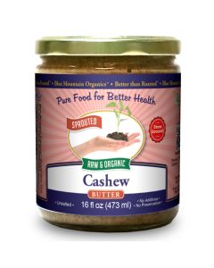 Cashew Butter, Sprouted, Organic