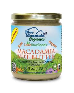 Macadamia Nut Butter, Organic 
